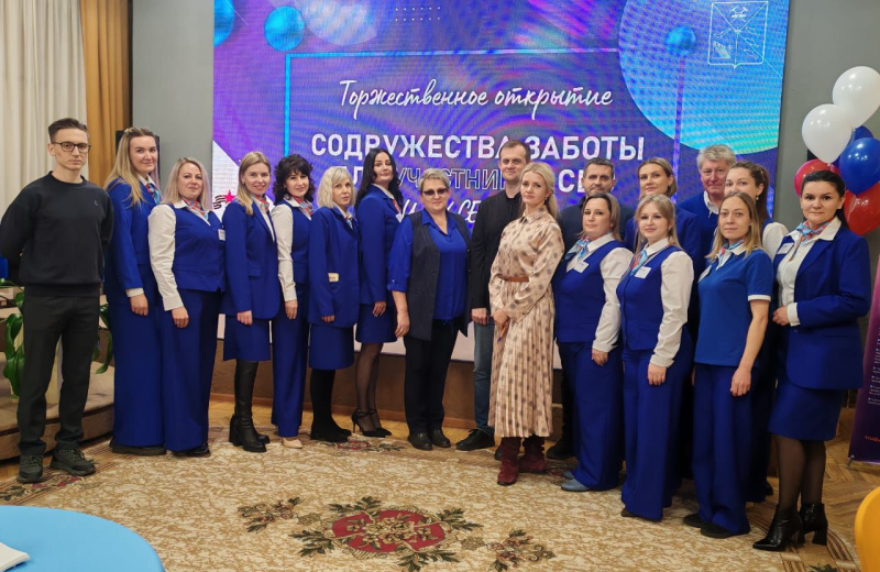 Курсант программы «СВОи Герои 49» Александр Симонов участвовал в открытии содружества «Все СВОи»