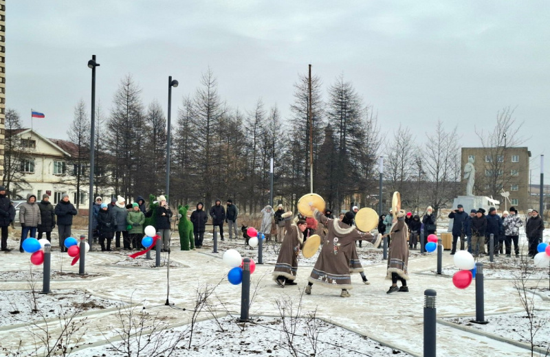 В Эвенске торжественно открыли этнокультурный парк