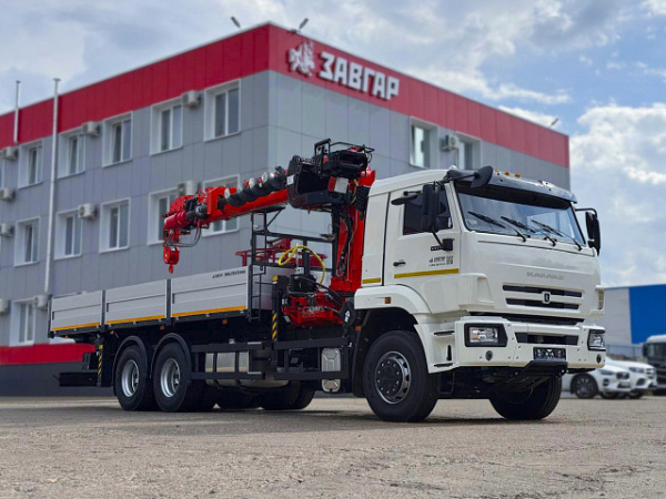 Оригинальная сборка на КАМАЗ 65117 с КМУ