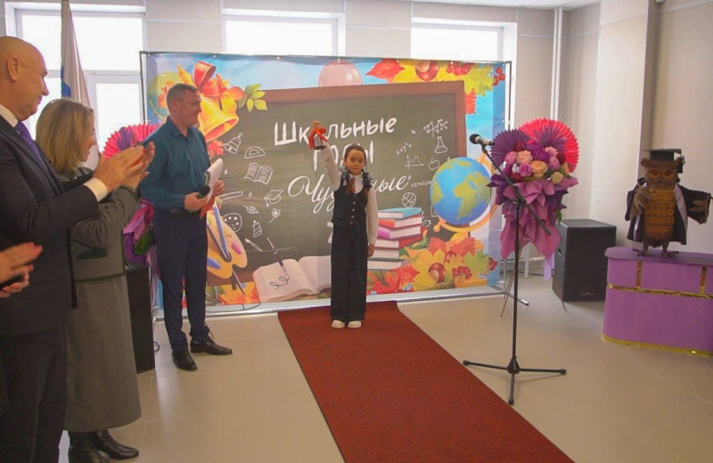 Новая школа-детский сад торжественно открыта в поселке Талая