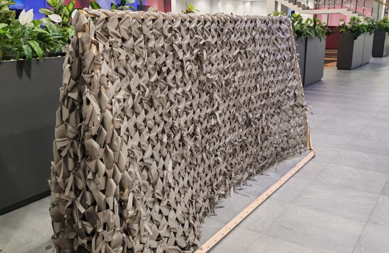 Волонтеры проекта «Сети 49» изготовили за октябрь 130 маскировочных сетей