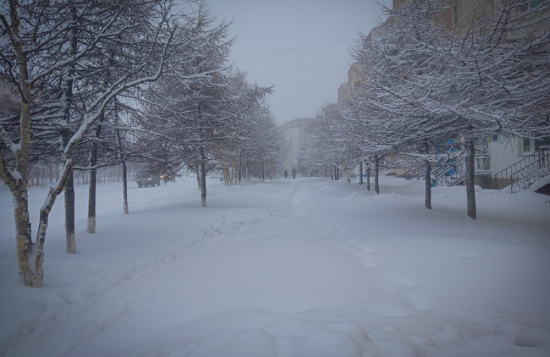 В Магадане 14 декабря днем около 0С.