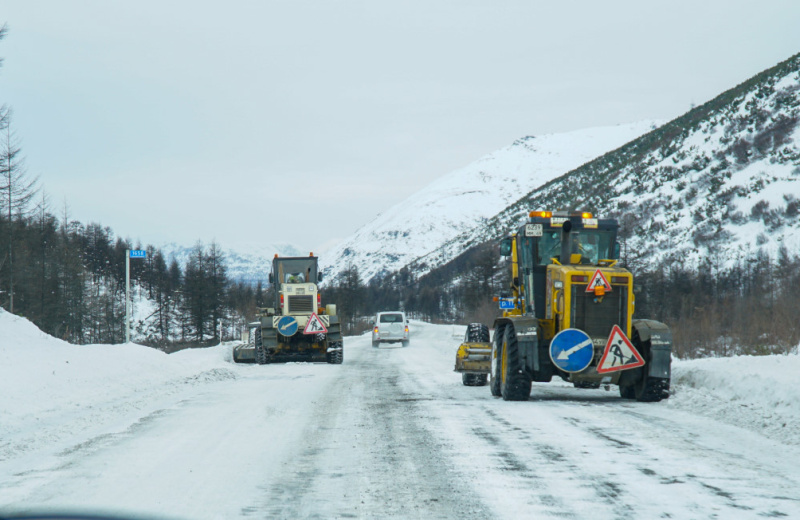 Открытие автомобильной дороги "Магадан - Балаганное - Талон"