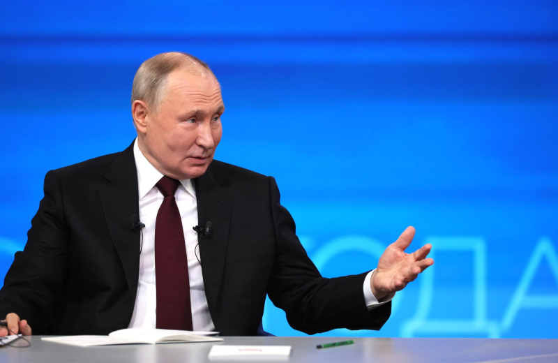 Большая пресс-конференция и прямая линия Президента РФ Владимира Путина состоятся 19 декабря