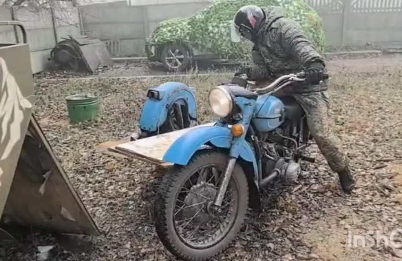 Десятый тяжёлый мотоцикл передал нашим бойцам военно-патриотический мотоклуб «Штрафбат Колыма»