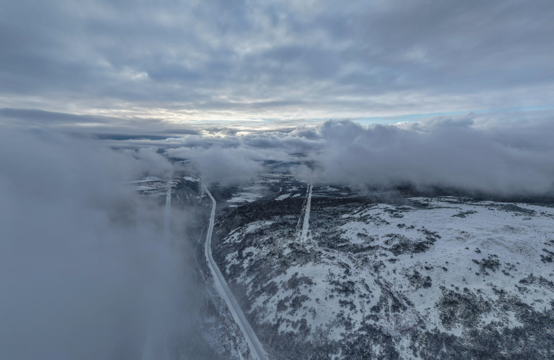 В Магадане 30 декабря облачно с прояснениями, днем преимущественно без осадков