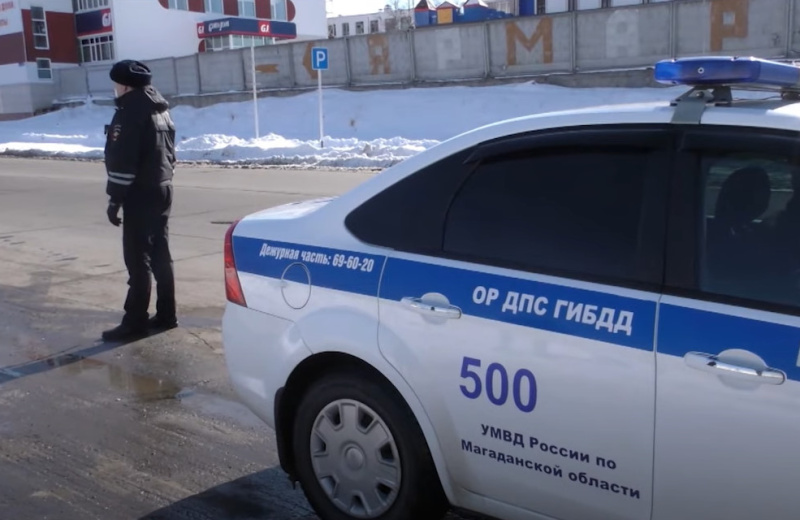 Магаданские госавтоинспекторы задержали нетрезвого водителя иномарки