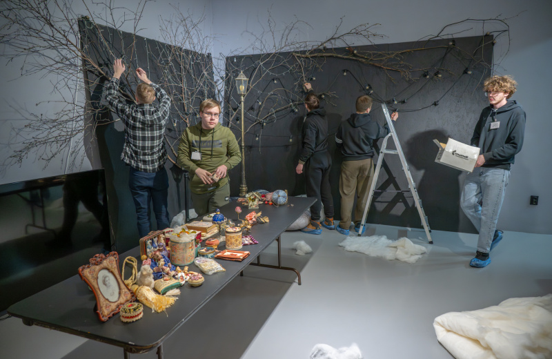 В магаданской краеведческом музее традиционно проходит студенческая практика по дисциплине «Музееведение»