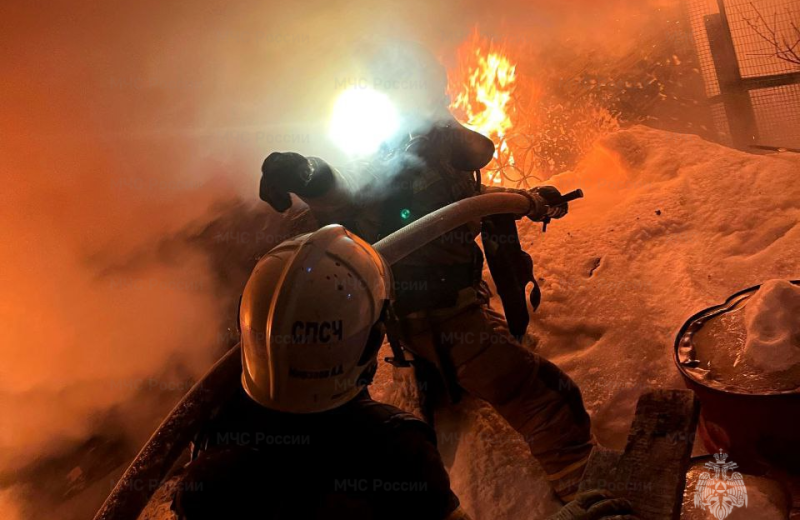 За первый месяц года на Колыме произошло 20 пожаров, 6 из них - в жилом фонде.