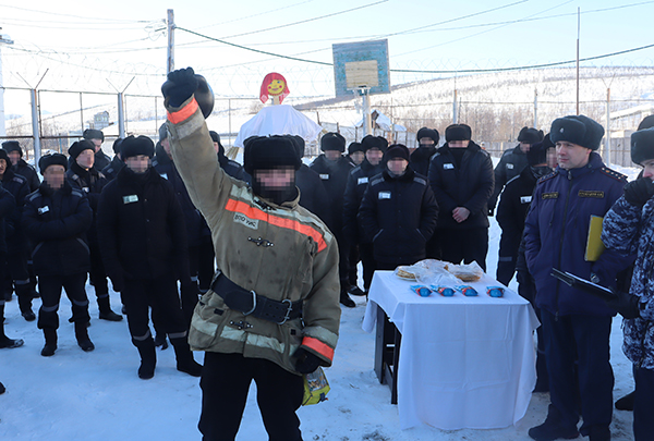 В исправительной колонии № 4 осужденные отметили Широкую Масленицу