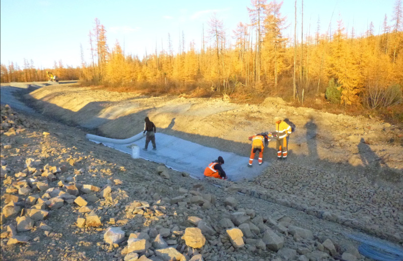 На Колыме строительство моста через реку Авенирыч планируют возобновить в июне текущего года