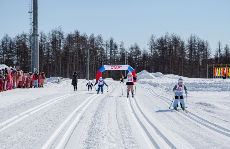 В колымской столице прошла юбилейная «Малая лыжня Вяльбе»