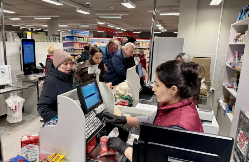 В Магадане открыли второй продуктовый супермаркет сети «Магнит»