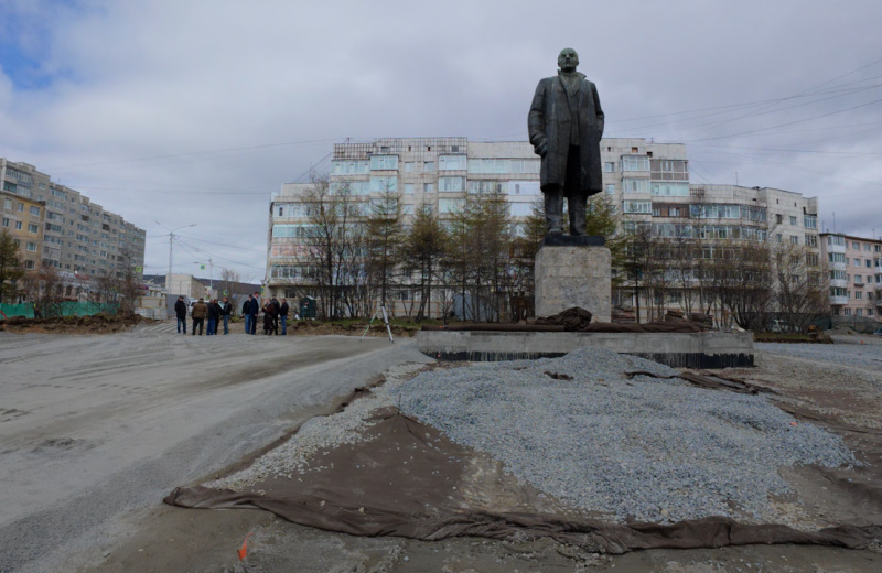 Площадь Космонавтов в Магадане облагородят и откроют уже в текущем году.