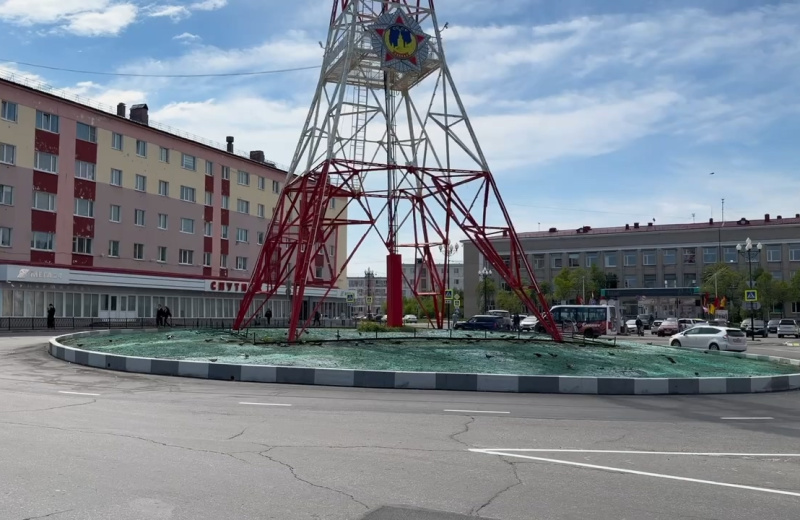 На телевышке ГЭЛУД закончил работы по установке гранитного бордюра и заасфальтировал прилегающую территорию