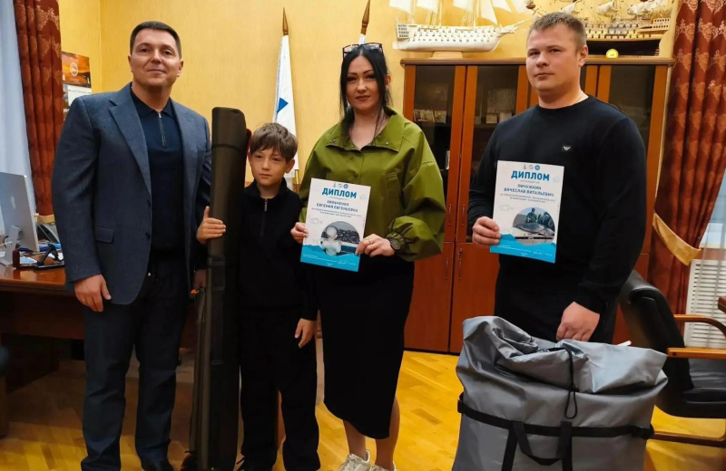 Николай Котов поздравил победителей фотоконкурса «Большая рыба»