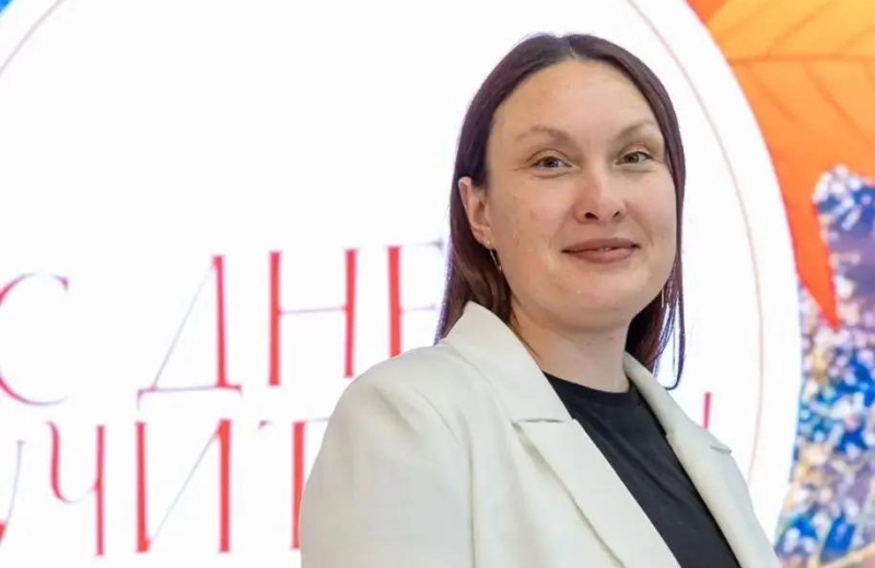 Ольга Благина: Надеюсь, найду общий язык и с учителями, и с детьми, и с жителями поселка.