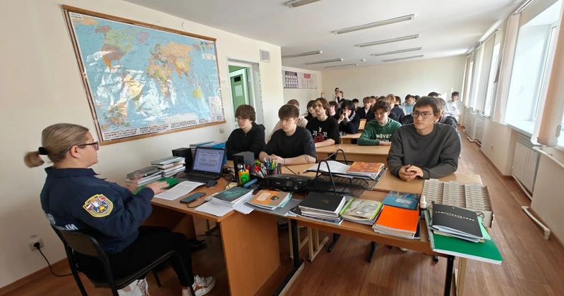 Пожарная безопасность для студентов горного техникума п. стекольный
