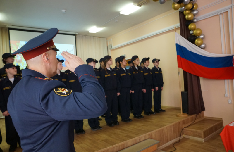 Учащиеся кадетского класса УФСИН России по Магаданской области приняли присягу